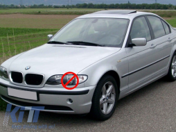 Капаци за Фарове за мъгла подходящи за BMW 3 Series E46 (1998-2005) M3 M-Technik M-Sport Дизайн-image-6018009