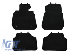 image-13-Floor Mats Rubber Mats suitable for BMW 3 Series E90/E91 (2004-2011) Black
