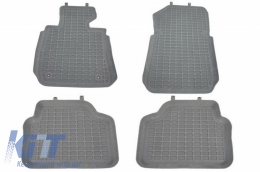 image-9-Floor Mats Rubber Mats suitable for BMW 3 Series E90/E91 (2004-2011) Grey