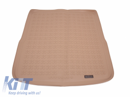 image-52-Trunk Mat Rubber Beige suitable for VW Passat B6 Variant 05-10 Passat B7 Variant 2010+ Passat Alltrack 2010+