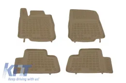 image-19-Floor mat Rubber Beige suitable for MERCEDES ML W166 M-Class 2011- GLE 2015- GLE Coupe 2015-