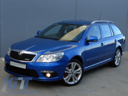 Предна Броня подходяща за SKODA Octavia II Mk2 1Z Facelift (2009-2013) RS Дизайн-image-6003091