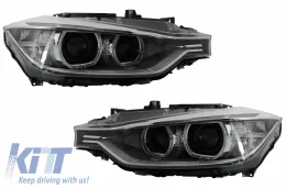 image-47-Suitable for BMW 3 Series 3er F30 (2011-up) Bi-Xenon LED Angel Eyes Headlights