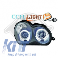 image-45-Headlights Angeleyes CCFL suitable for MERCEDES C-class 2000-2006