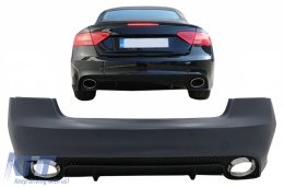 Задна Броня подходяща за Audi A5 S5 8T Купе Кабрио (2007-2015) RS5 Дизайн-image-6087865