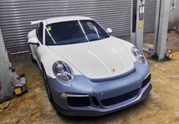 Предна Броня , подходяща за Porsche 911 997 (2005-2012) Преобразуване в 991 GT3 Дизайн-image-6056664