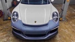 Предна Броня , подходяща за Porsche 911 997 (2005-2012) Преобразуване в 991 GT3 Дизайн-image-6056666