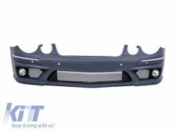 image-73-Front Bumper suitable for MERCEDES W211 E-Class Facelift (2006-2009) A-Design W/Out SRA