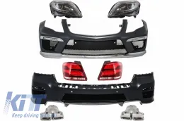 image-15-Complete Conversion Retrofit Body Kit suitable for Mercedes GLK X204 (2013-2015) Facelift Design with LED DRL Headlights and LED Taillights