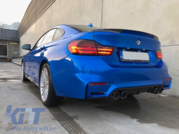 Пълен комплект за каросерия, подходящ за BMW 4 Series F32 Купе F33 Кабрио (2013-2019) M4 Дизайн с Накрайници за ауспух ACS Design-image-6003310