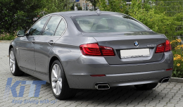 Въздушен дифузьор с двоен изход, подходящ за BMW F10 F11 Sedan Touring 5 Series (2011-2017) 550i Дизайн-image-6004263