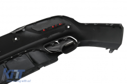 Комплект за тяло, подходящ за Mercedes GLE Купе C292 Спортна линия (2015-2019) с Хром-image-6006217