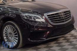 Комплект за каросерия, подходящ за Mercedes S-Class W222 (2013-06.2017) S63 Дизайн със Прагове-image-6104031