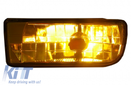 Фарове за Фарове за мъгла Подходящи за BMW 3 Series E36 1991-1999 Стъкло Жълто Стъклена чаша-image-6018822