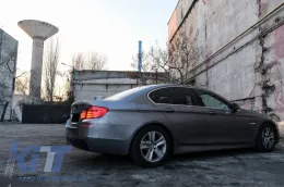 Комплект за каросерия, подходящ за BMW F10 5 Series (2011-2014) с проектори за фарове за мъгла M-Technik Look-image-6064462