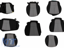 image-41-Complet Car Covers Leather suitable for SEATs Mercedes Benz CLK W209