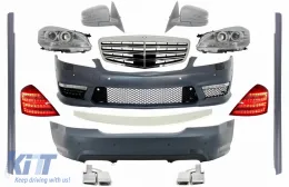 image-10-Complete Facelift Body Kit suitable for MERCEDES S-Class W221 SWB (2005-2009)