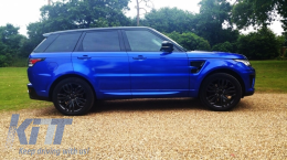 Пълен комплект за каросерия, подходящ за Range ROVER Спорт L494 (2013-2017) SVR Дизайн със Прагове и Антикрило-image-6010720