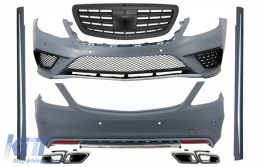 image-8-Пълен комплект за каросерия, подходящ за Mercedes S-Class W222 (2013-06.2017) S63 Дизайн