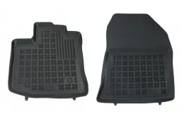image-76-Rubber Floor Mat Black Front suitable for Dacia Dokker Van (2012-2021)