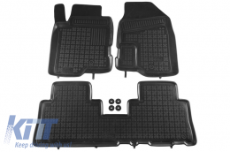 image-39-Floor mat black suitable for CHEVROLET Captiva; suitable for OPEL Antara 2006-