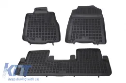 image-2-Floor mat black suitable for HONDA CRV IV 2012-