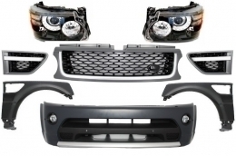 image-15-Пълен комплект за преобразуване на Facelift , подходящ за Land Range Rover Спорт L320 (2005-2013) Автобиографичен дизайн