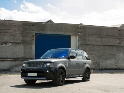 Комплект за тяло, подходящ за Land Range Rover Спорт L320 Facelift (2009-2013) Автобиографичен дизайн Platinum Черен Решетка Edition-image-6015834