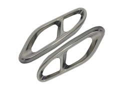 Накрайници за ауспух подходящи за Mercedes C-Class W205 S65 E65 GLE W166 X166 GLC W253 Спорт Дизайн-image-6017014