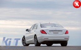 Комплект за тяло, подходящ за Mercedes S-Class W222 Спортна линия Package (2013-06.2017) S63 Дизайн-image-6017786
