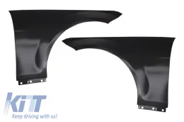 image-8-Front Fenders suitable for MERCEDES Benz C-Class W204 (2007-2014) Black
