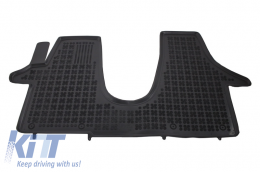 image-42-Floor mat black suitable for VW Transporter T5 (2003) + T6 (2015+)