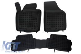 image-45-Floor mat black suitable for VW Sharan II (5 seats) 2010-, SEAT Alhambra (5 seats) 2010-