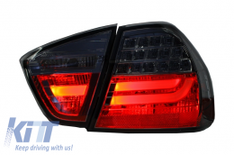 ЛЕД БАР Задни светлини подходящи за BMW 3 Series E90 (2005-2008) дим-image-6019244