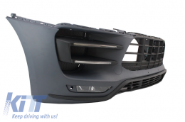 Предна Броня подходяща за Porsche Macan (2014-07.2018) Турбо Дизайн-image-6022024