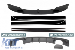 image-69-Kit Extensions Difffuser Lip Conversion to M-Sport Design suitable for BMW 3 Series F30/F31 (2011-) Sedan/Touring