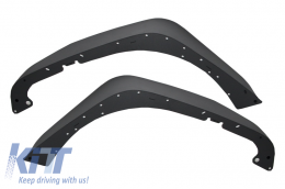 Плоска стоманена тръба на Предна трошачка за Вежди за калниците , подходяща за JEEP Wrangler Rubicon JK (2007-2017)-image-6022373