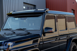 Предна Антикрило , подходящ за Mercedes G-Class W463 (1989-2017) с LED Динамичен мигачи 6X6 Дизайн-image-6073680
