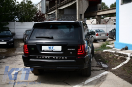 Комплект за тяло, подходящ за Land Range Rover Спорт L320 Facelift (2009-2013) Автобиографичен дизайн със Задни светлини Glohh-image-6020763