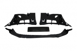 Предна Броня, подходяща за VW Golf VI 6 (2008-2013) R20 Look с Фарове 3D LED DRL U-Design LED Flowing Turning Light-image-6021169