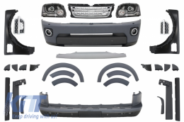 image-25-Пълен комплект за преобразуване на тялото, подходящ за Land Rover Discovery 3 към Discovery 4 Facelift