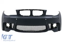 image-23-Предна Броня подходяща за BMW 1 Series E81 E82 E87 E88 (2004-2011) 1M Дизайн с SRA PDC