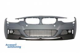 Пълен комплект за каросерия, подходящ за BMW F30 (2011+) M-Performance дизайн с Предни калници-image-6022788