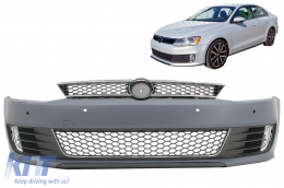 Предна Броня подходяща за VW Jetta Mk6 VI (2011-2014) GLI TFSI Дизайн-image-6086285