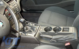 Държач за чаша и монетник подходящ за BMW 3 Series E46 (1998-2005) Черен-image-6023705