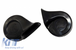 image-12-Two Auto Car Horns High/Low Tone With Two Terminals 12V Extra Model