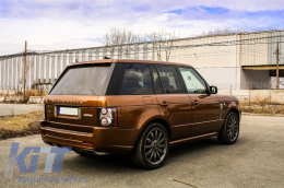 Цялостно преобразуване Автобиографичен дизайн Body Kit, подходящо за Land Range Rover Vogue L322 (2002-2009) Ретрофит до Facelift 2010+-image-6024117