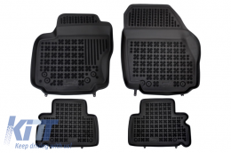 image-61-Floor mat black suitable for FORD Galaxy, S-Max 2006-2015