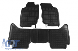 image-66-Floor Mats Rubber suitable for TOYOTA Hilux 2005-2015