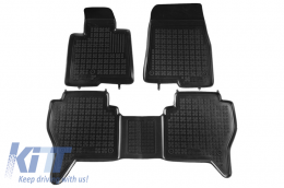 image-70-Floor Mats Rubber suitable for MITSUBISHI Montero III 1999-2006, Pajero III 2002-2006